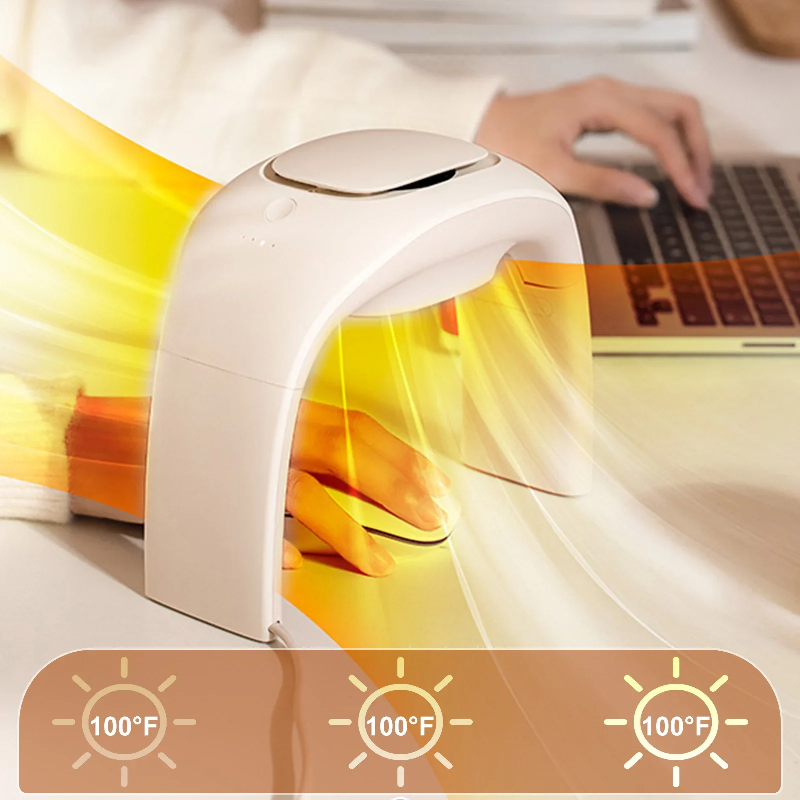 Office Tech For Home - Eary Przenośny Podgrzewacz do Rąk na