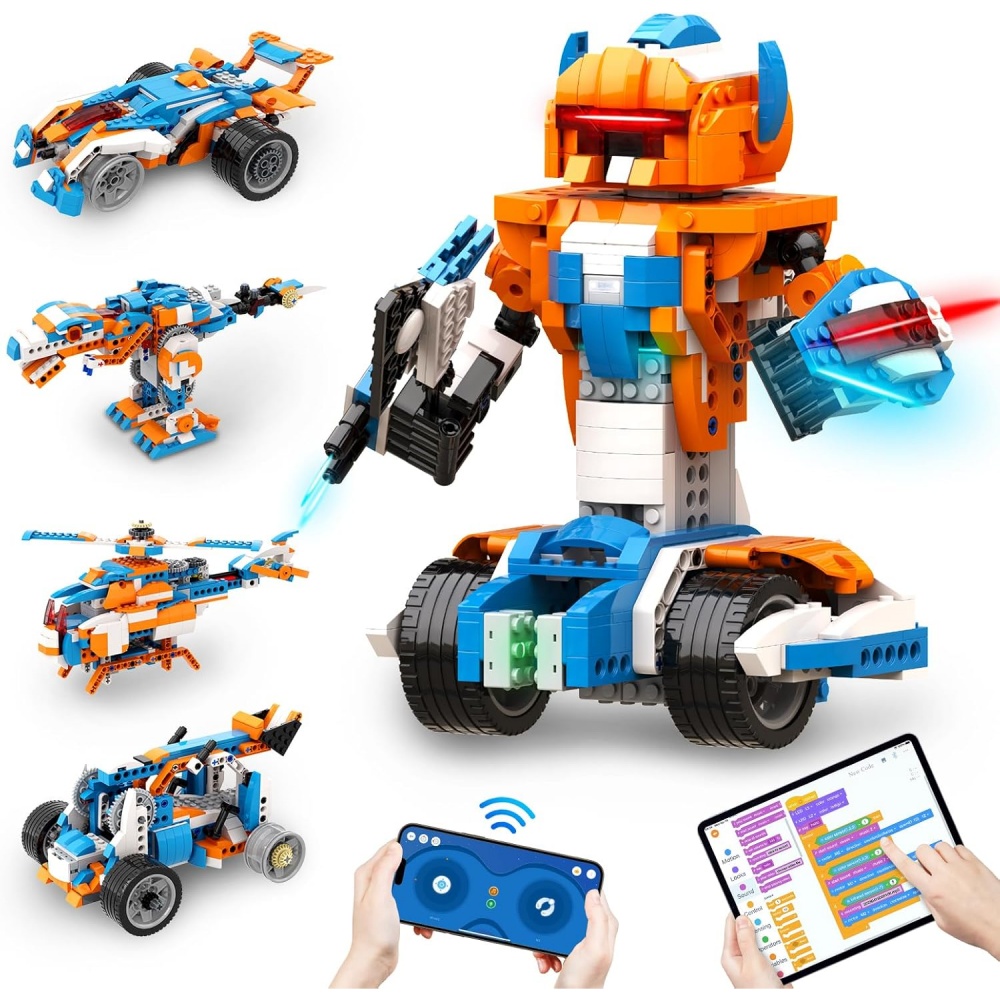 Office Tech Decor - Nowoczesny zestaw do budowy robota STEM,