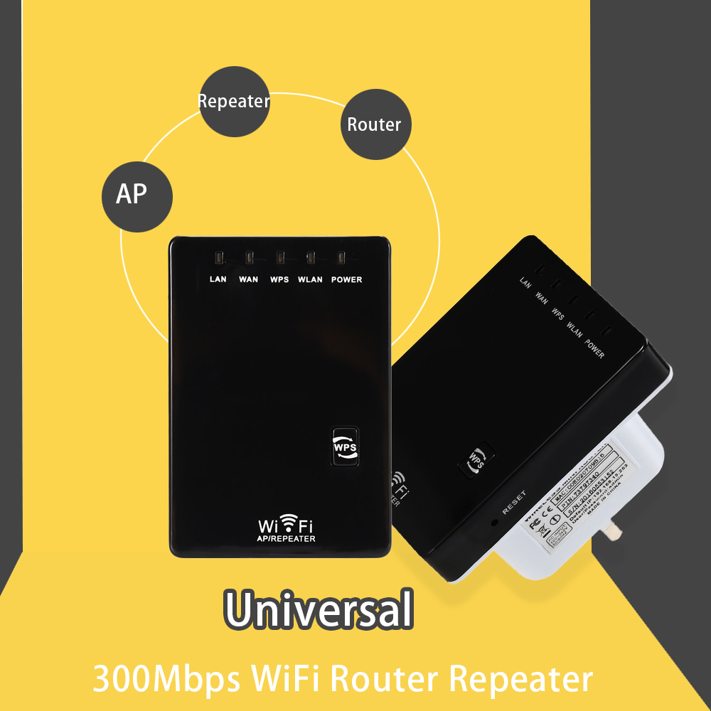 Wifi Range Extender - Wzmacniacz sygnału Wi-Fi 300 Mb/s, bezprzewodowy
