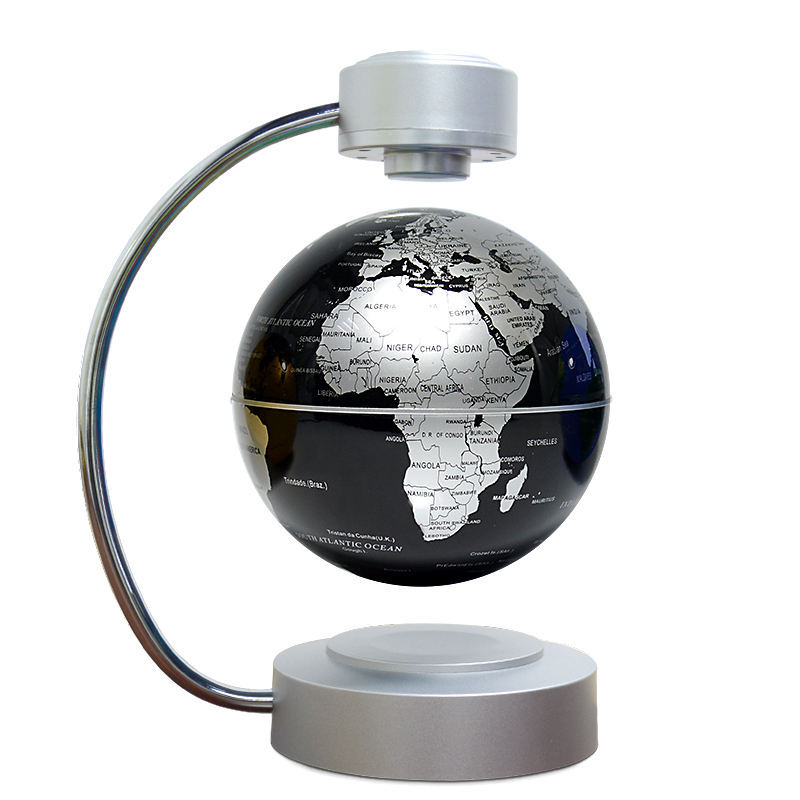 Office Tech For Home - Magnetyczna lampa z mapą świata na