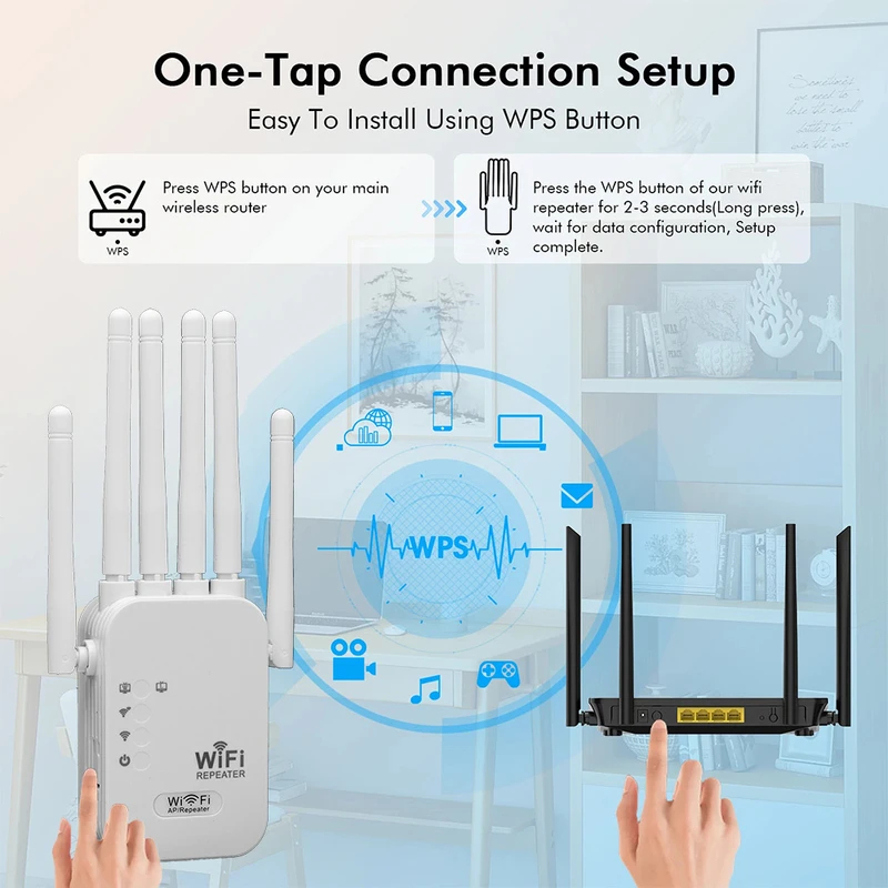 Wzmacniacz sygnału WiFi Regato – Wifi Range Extender recenzja i cena