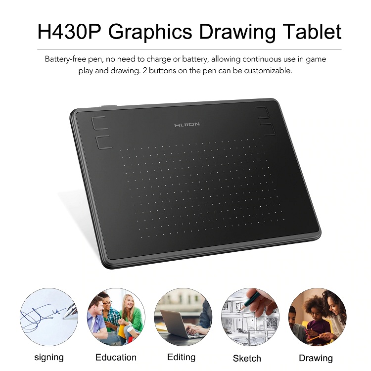 Tablet graficzny H430P dla pro – Drawing Pad Signature recenzja i cena