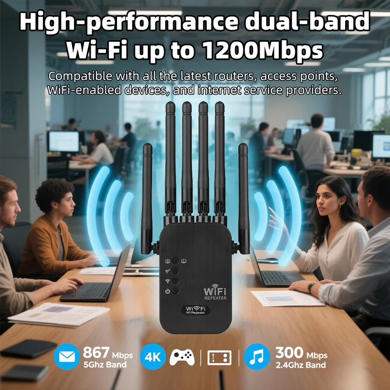 Bezprzewodowy wzmacniacz sygna – Wifi Range Extender recenzja i cena