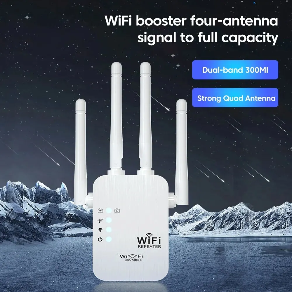 Wzmacniacz sygnału WiFi 300Mbp – Wifi Range Extender recenzja i cena