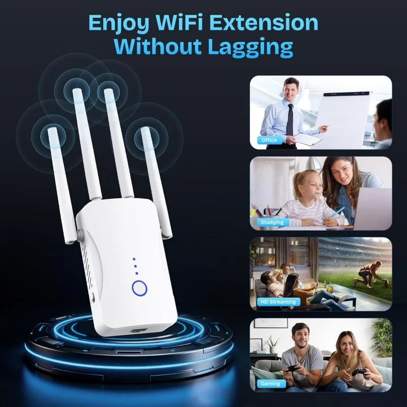 Wzmacniacz sygnału WiFi Dual B – Wifi Range Extender recenzja i cena